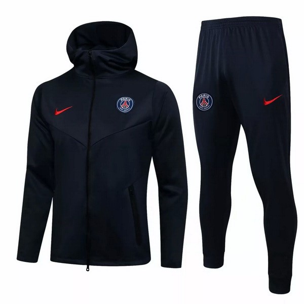 Chaqueta Con Capucha PSG 2021-2022 Azul Marino